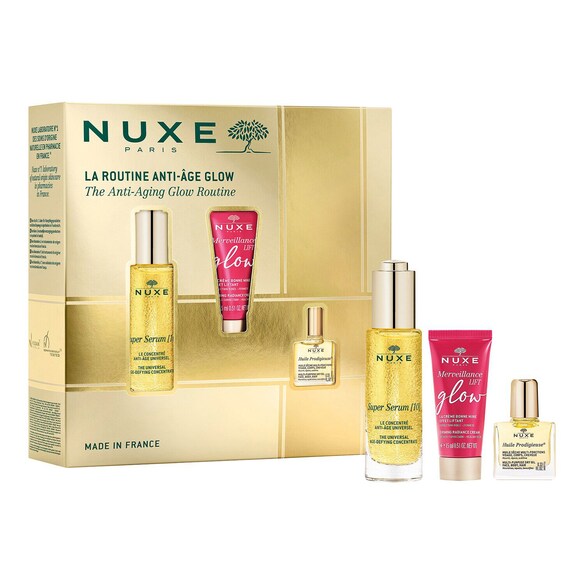 La Routine Anti-Âge Glow - Coffret, NUXE