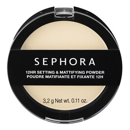 Poudre Matifiante et Fixante 12hr - Poudre Longue Tenue (Format Voyage)