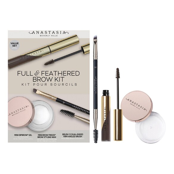 full & feathered brow kit - coffret maquillage sourcils