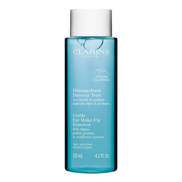 Démaquillant Douceur Yeux - Aux extraits de gentiane jaune des Alpes & de bleuet, CLARINS