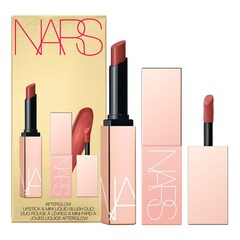 Afterglow Lipstick & Mini Liquid Blush Duo - Coffret rouge à lèvres et mini blus, NARS