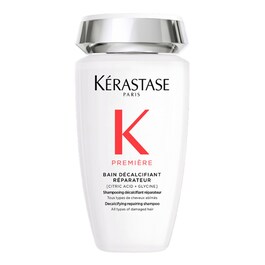 Première - Shampoing décalcifiant réparateur rechargeable pour cheveux abîmés