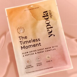 The Timeless Moment – Masque en tissu anti-âge avec des peptides