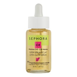 SEPHORA COLLECTIONSuper Sérum Eclat - Sérum Visage à la vitamine C et E et aux peptides 199 Avis 20,99€ 41,98€ / 100ml Prix le plus bas 29,99€