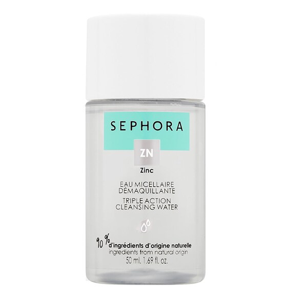 Eau Micellaire Démaquillante - Nettoie + Purifie, SEPHORA COLLECTION