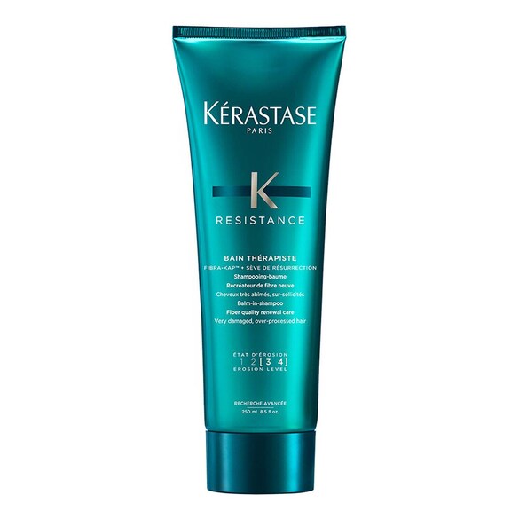 Resistance Bain Thérapiste - Shampoing réparateur pour cheveux très abîmés, KÉRASTASE