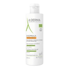 Exomega - Gel moussant émollient anti-grattage, A-DERMA