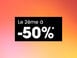 Aujourd'hui sur l'App : 2 produits soin et/ou capillaires achetés = le moins cher des deux à -50%