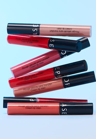 teintes cream lip stain