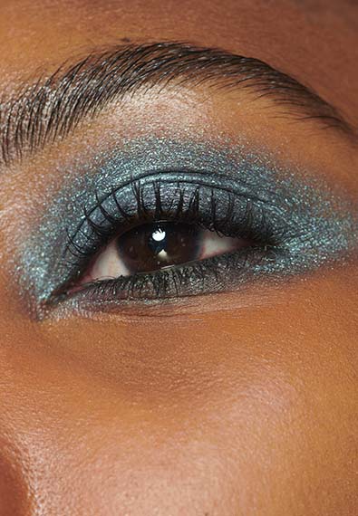 total look bleu