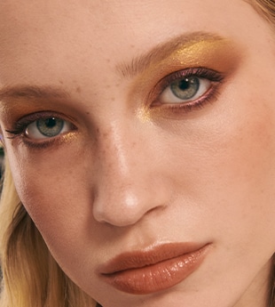 maquillage scintillant