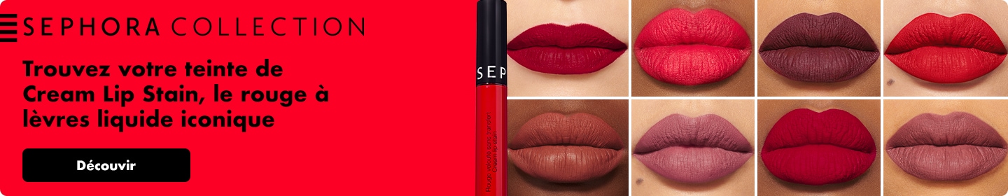 chosir sa teinte rouge à lèvres sephora collection