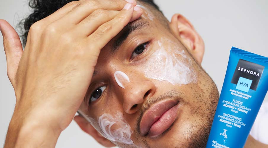 Soins du visage chez les hommes