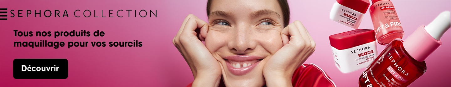 Tous nos produits de maquillage pour vos sourcils