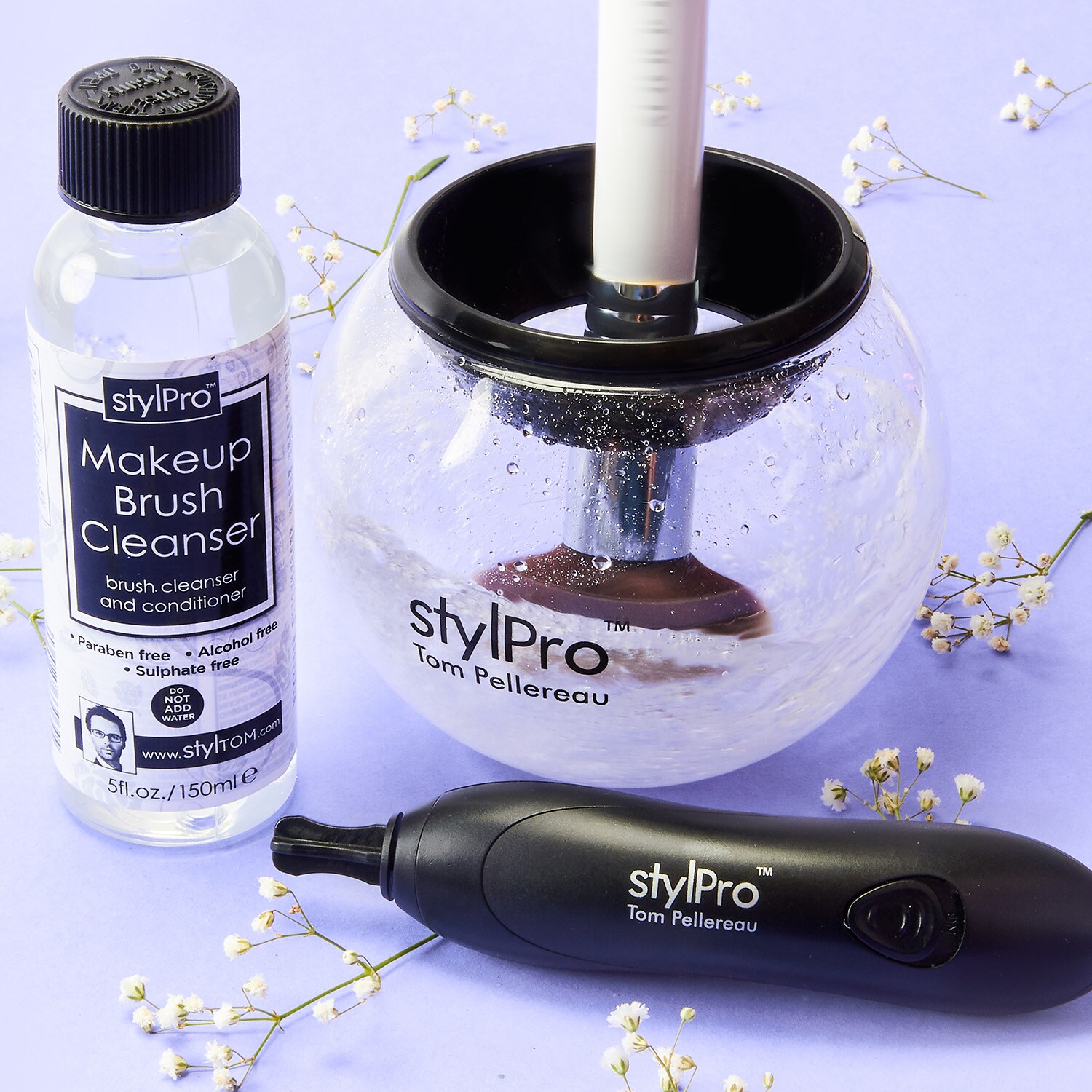 Makeup Brush Cleaner and Dryer Appareil de nettoyage et sèchage pour