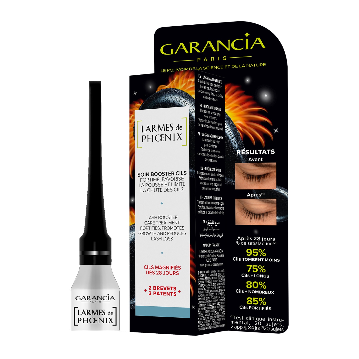 Sérum Booster Pour Cils Garancia Larmes De Phoenix 2,5 Ml - Neuf Sans Emballage