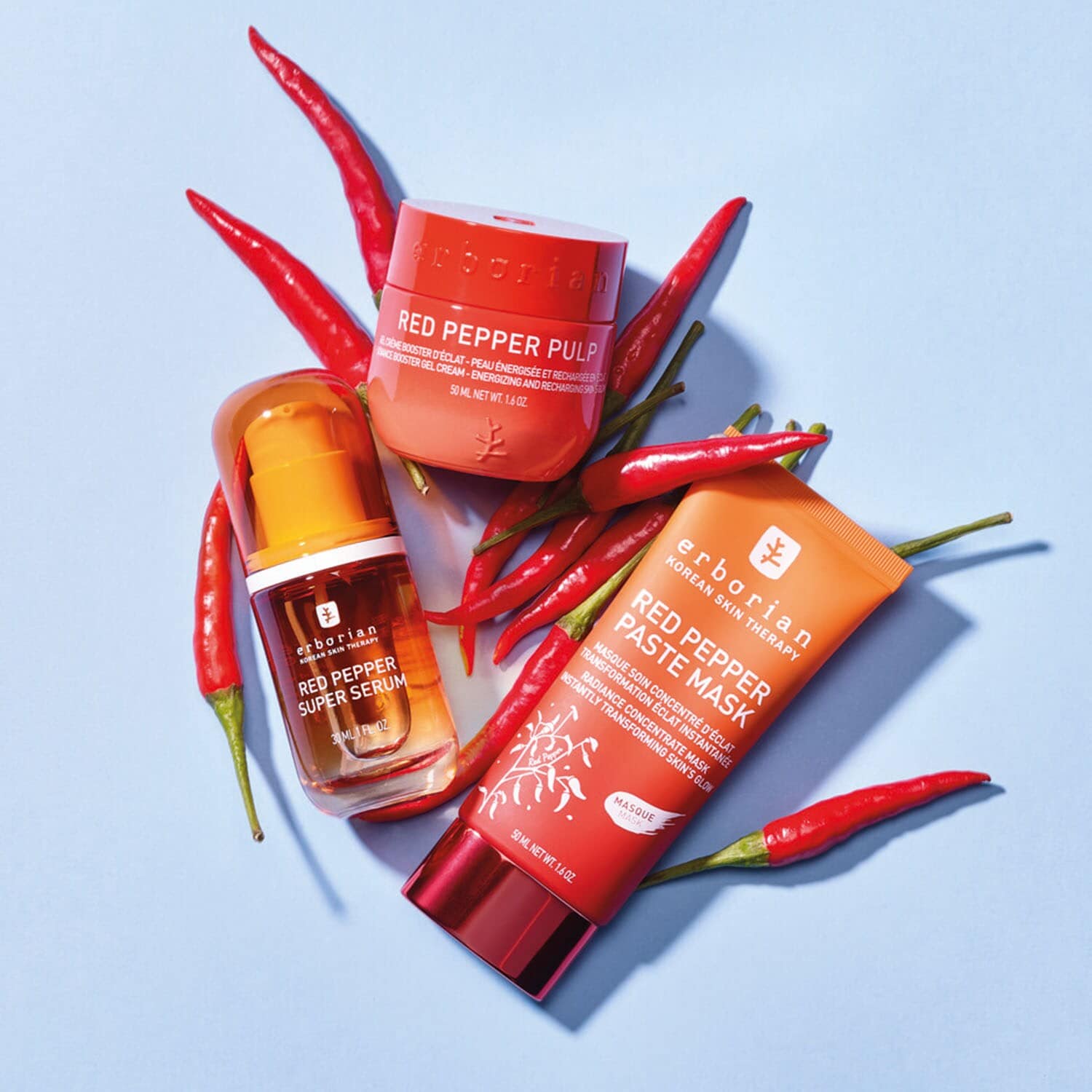 Red Pepper Paste Mask Masque Soin Concentré d'Éclat de ERBORIAN ≡ SEPHORA