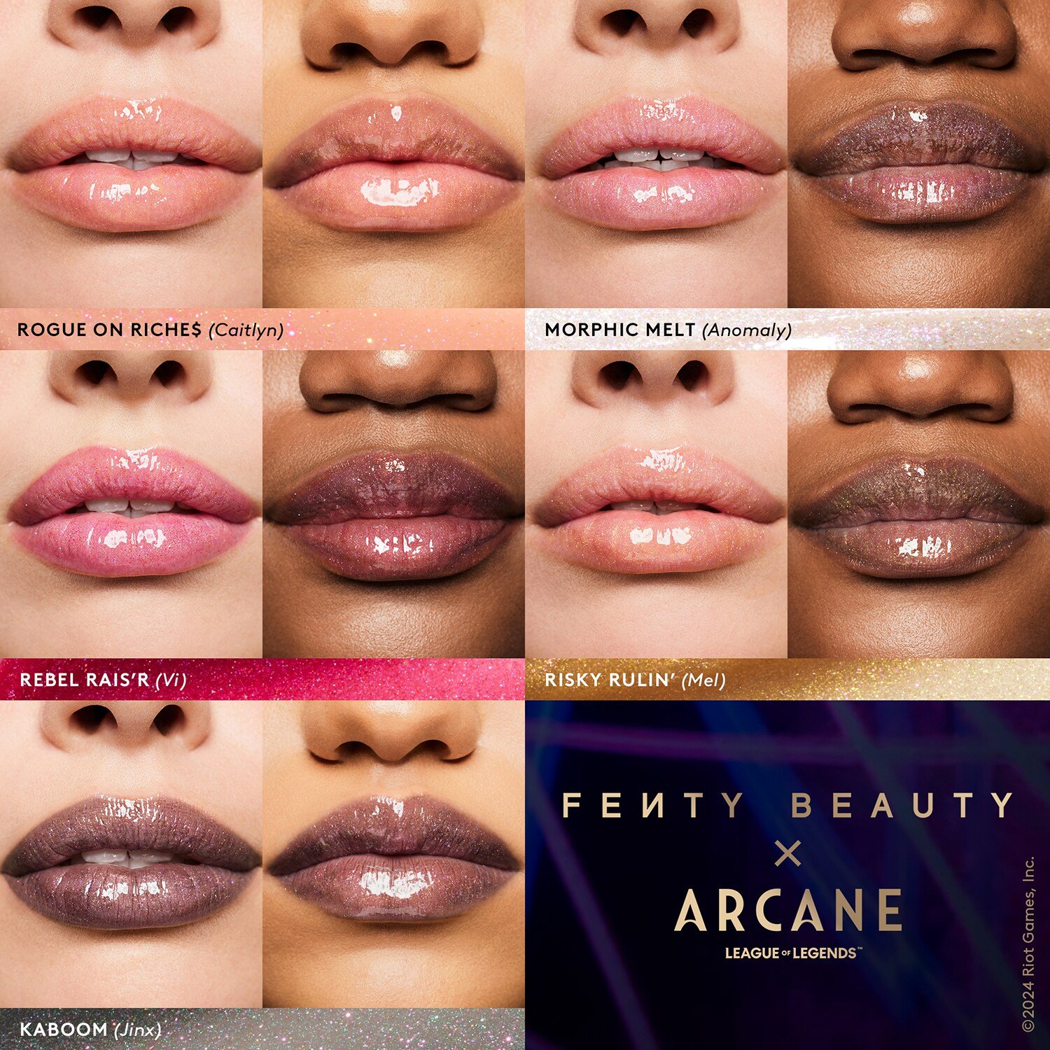 Arcane x Gloss Bomb Universal Lip Luminizer Gloss à lèvres de FENTY