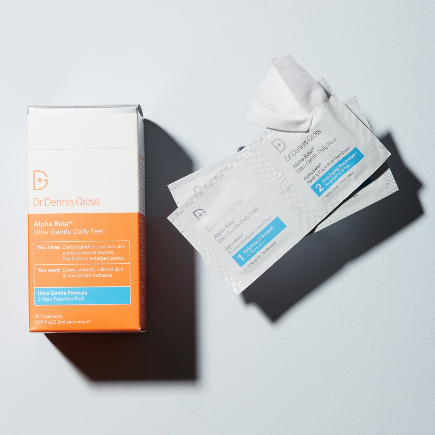 Alpha Beta Peeling Quotidien Formule UltraDouce de DR DENNIS GROSS ≡