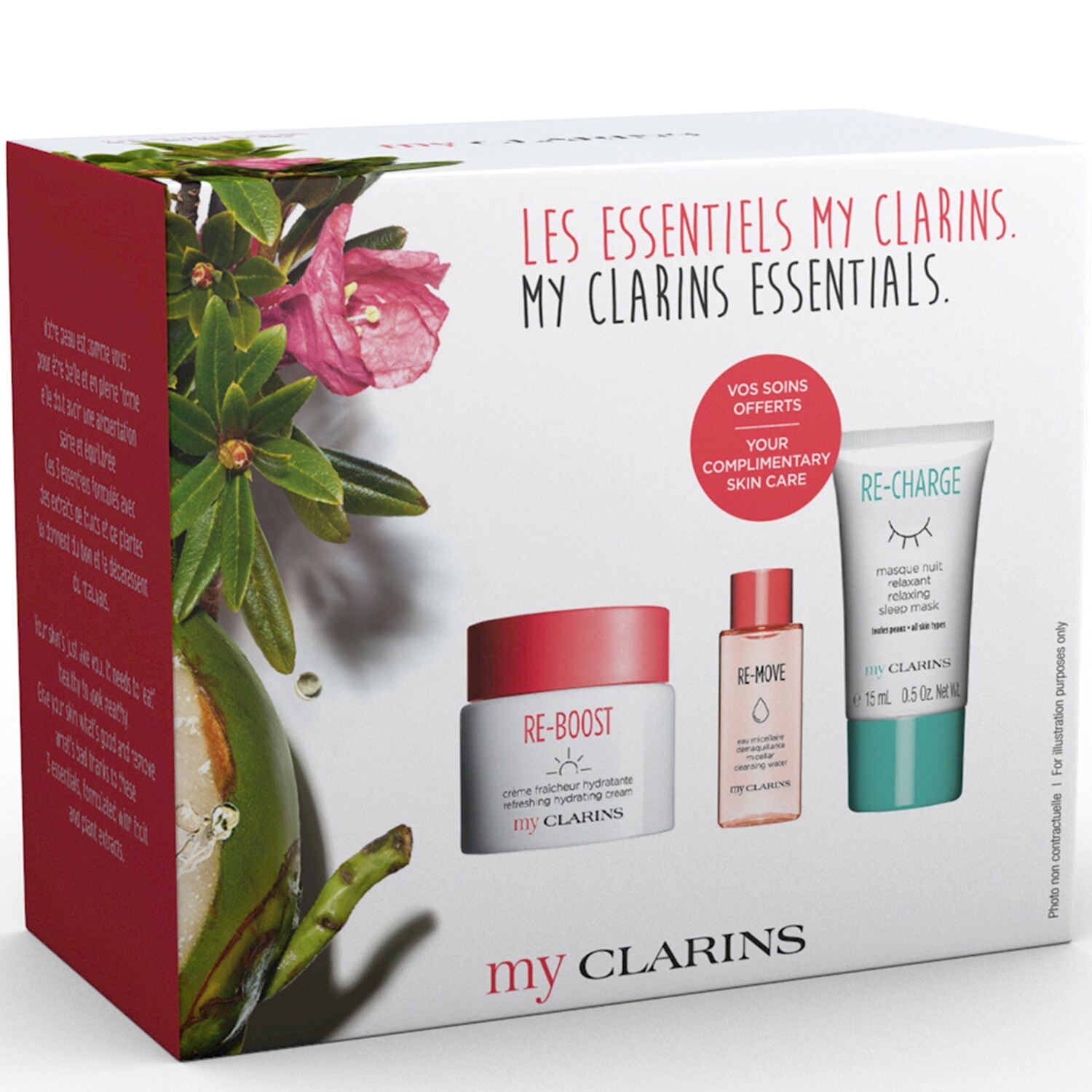 Les Essentiels My Clarins Coffret Crème Fraicheur My Clarins de MY