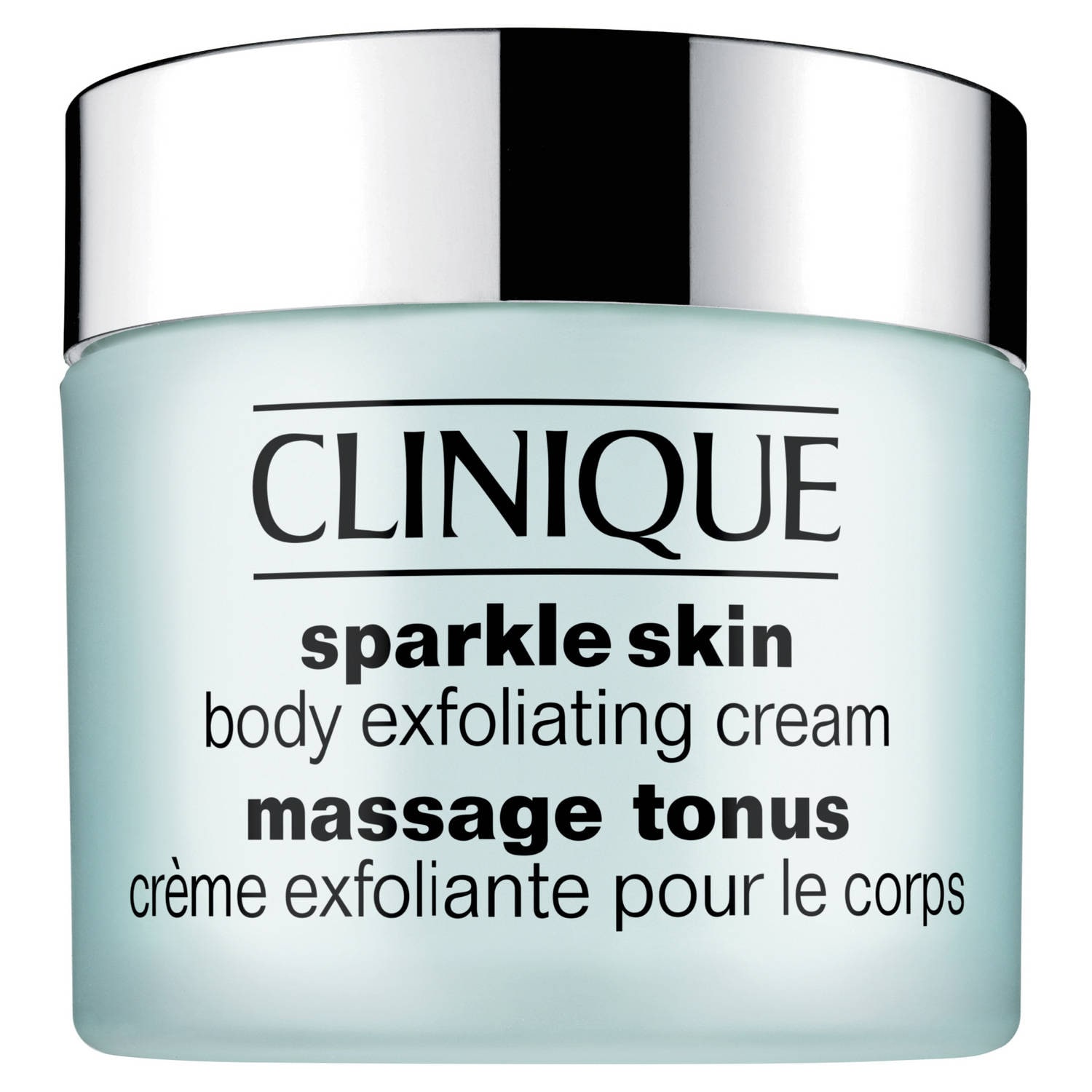 Sparkle Skin Crème Exfoliante pour le Corps Massage Tonus de CLINIQUE
