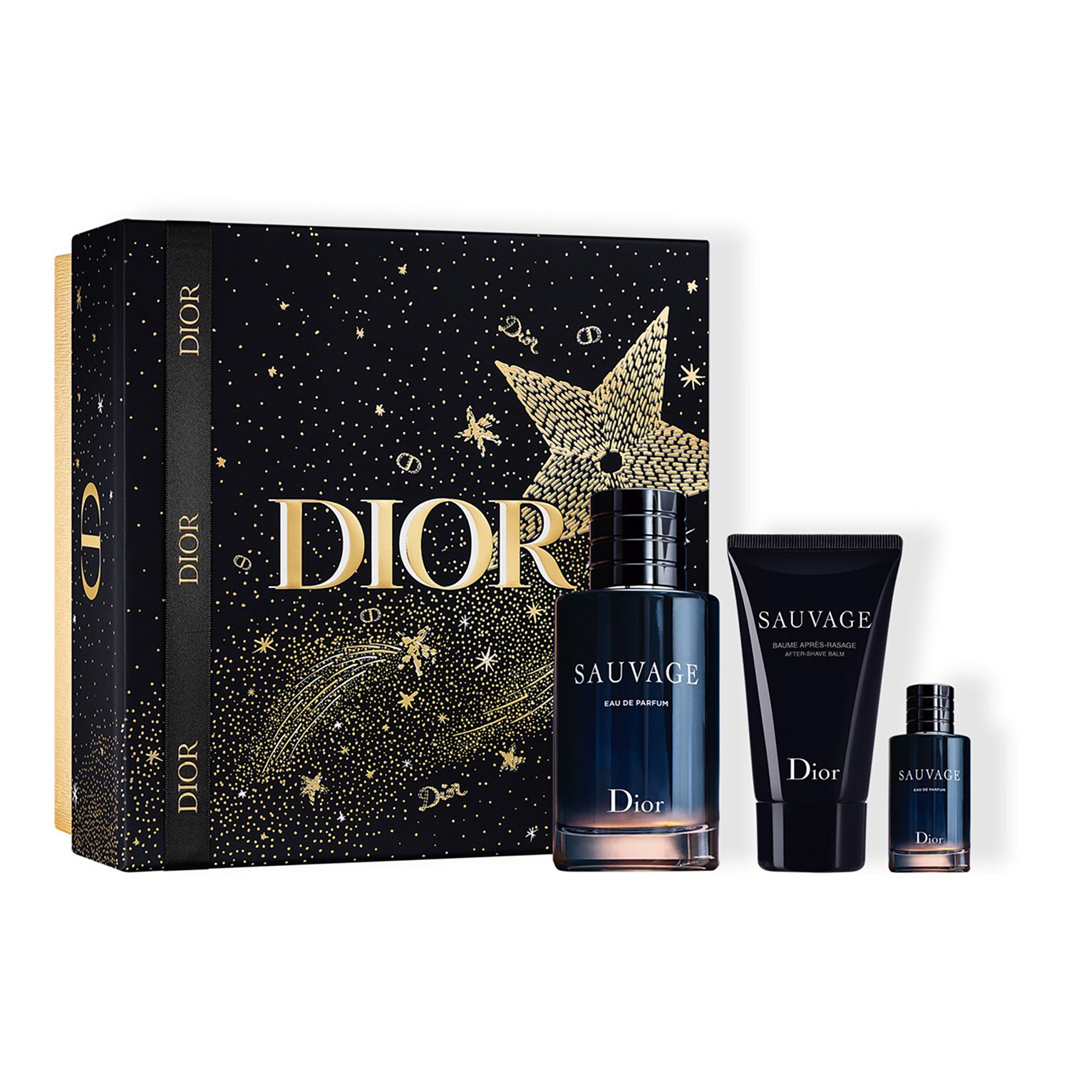Sauvage Coffret Noël eau de parfum Sauvage & baume aprèsrasage