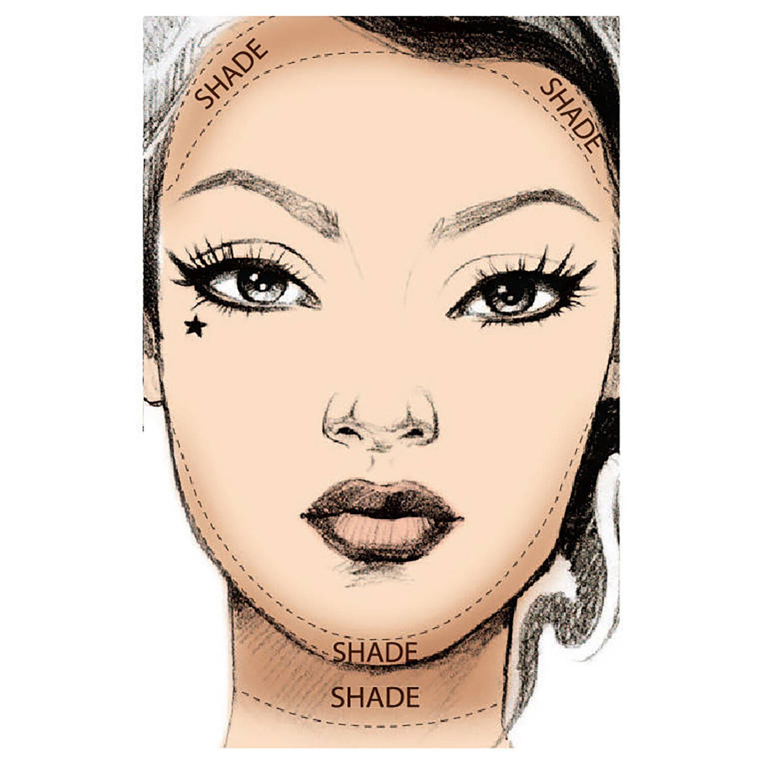 Shade And Light Palette de Contouring Visage de KVD Beauty ≡ SEPHORA