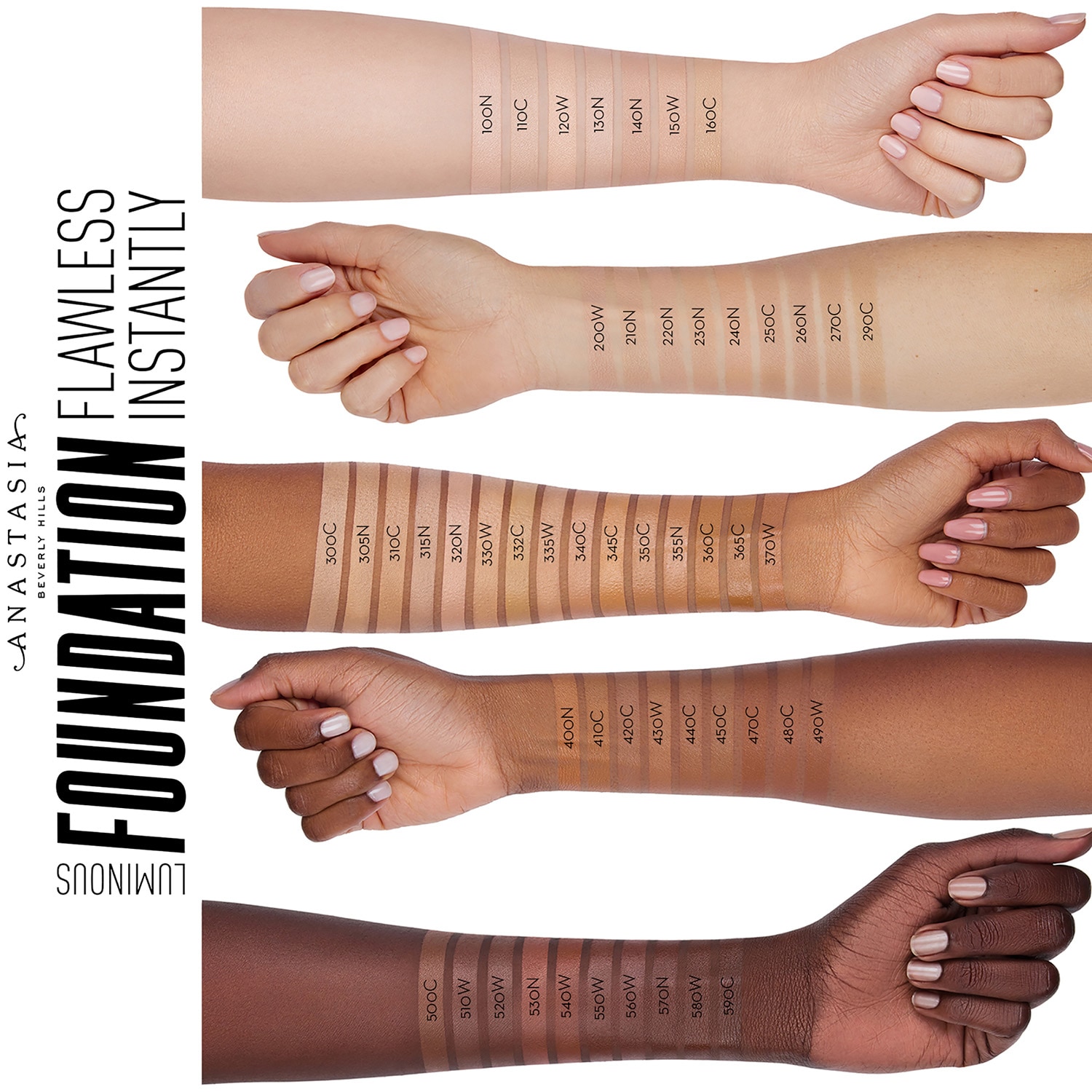 Anastasia Beverly Hills Fond De Teint Luminous Foundation - Fond de teint lumineux de ANASTASIA BEVERLY HILLS