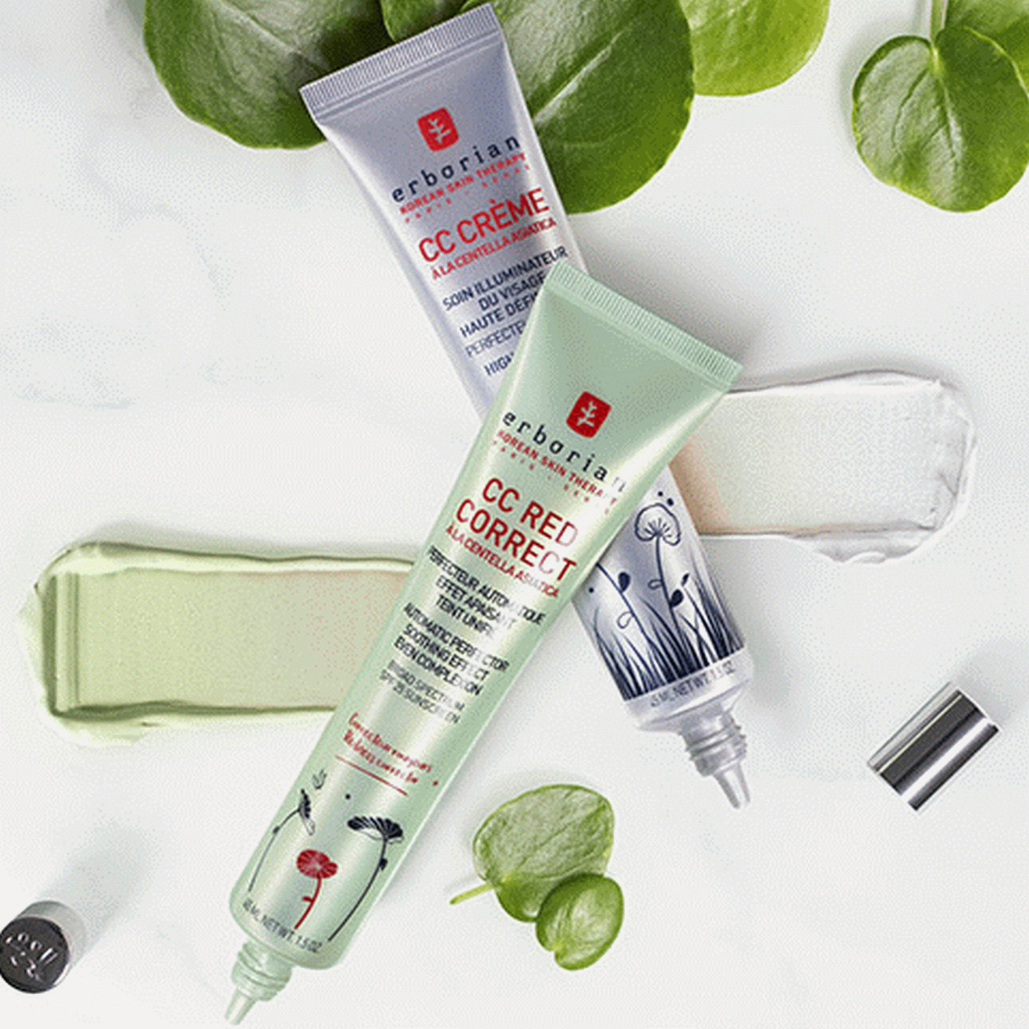 CC Red Correct Soin illuminateur correcteur rougeur de ERBORIAN ≡ SEPHORA