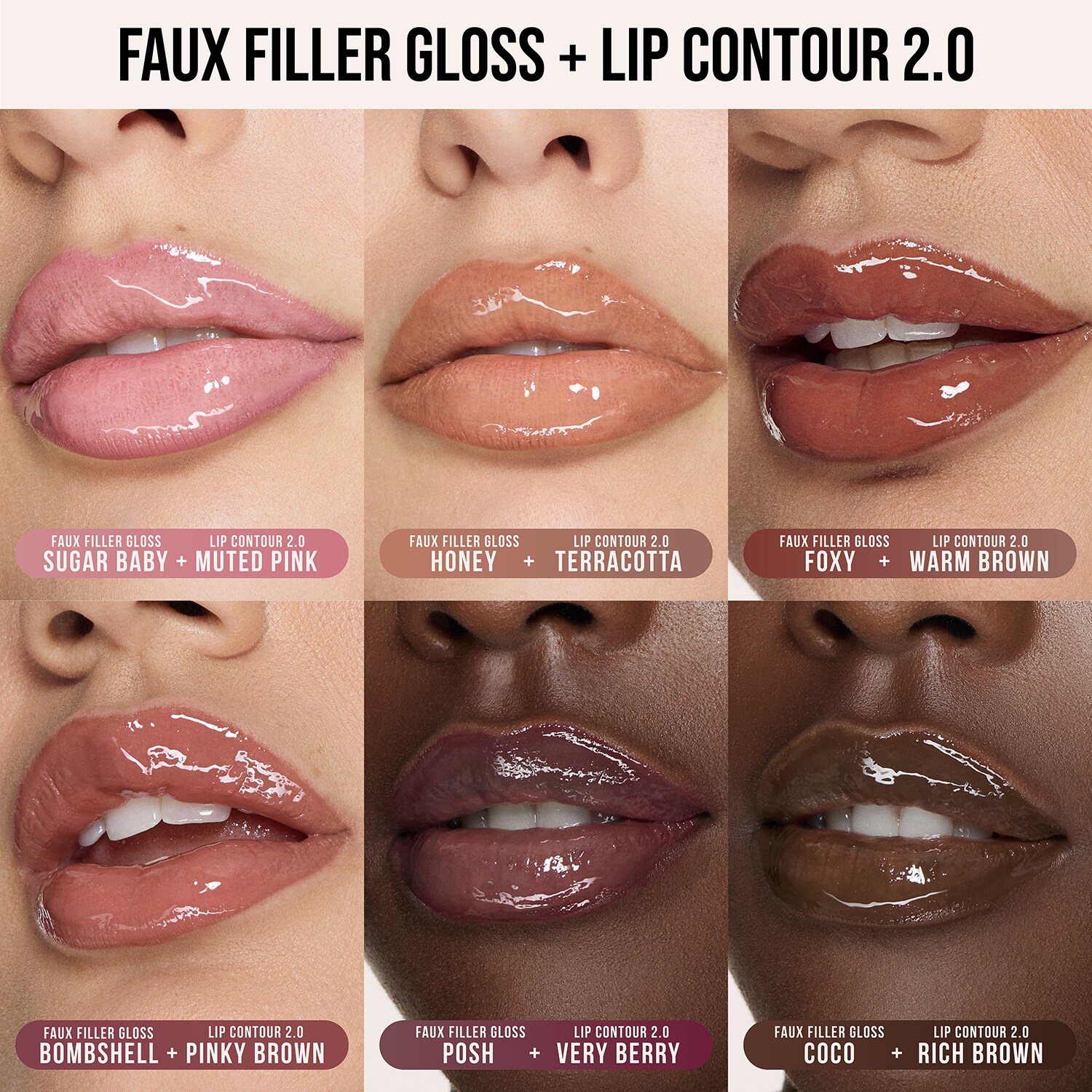 Faux Filler Gloss Haute Brillance de HUDA BEAUTY ≡ SEPHORA