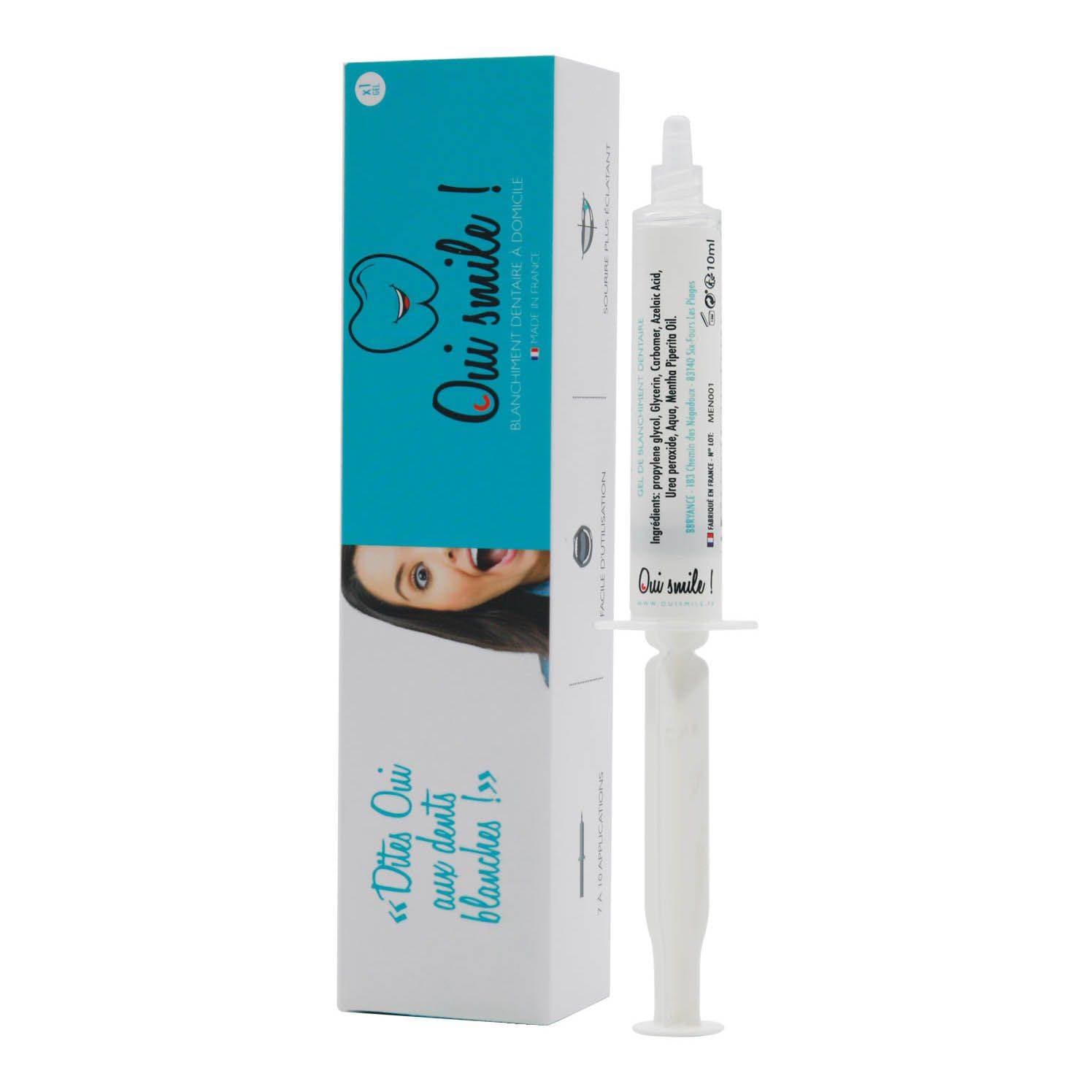 Gel Blanchiment Dentaire Professionnel Gel De Blanchiment Dentaire - Pack x1 de OUISMILE ≡ SEPHORA