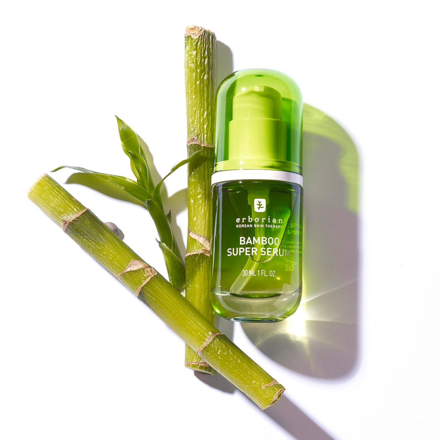 Sérum Visage Erborian Bamboo Super Serum 30 Ml - Hydratation Biologique, Neuf Sous Scellé
