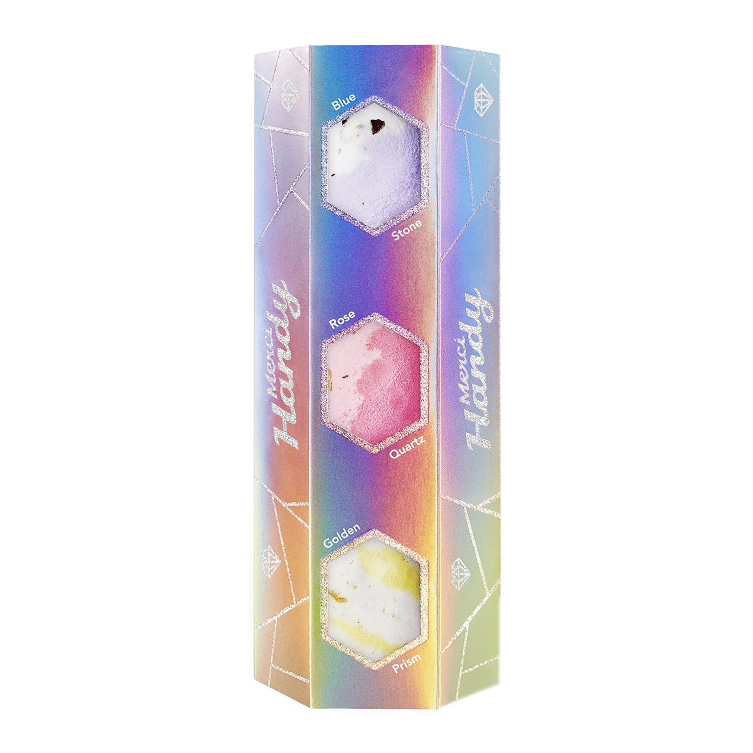 Kit Magic Bath Bombs 3 Bombes de bain Edition Noël de MERCI HANDY ≡