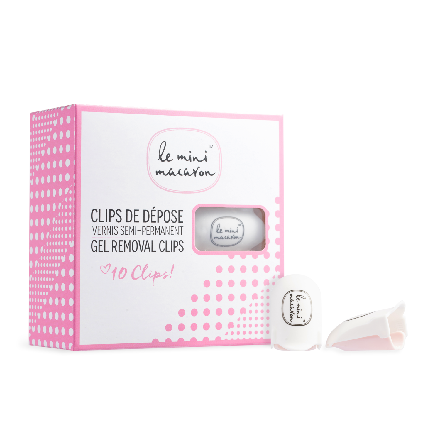 Clips Dépose Vernis Semi Permanent