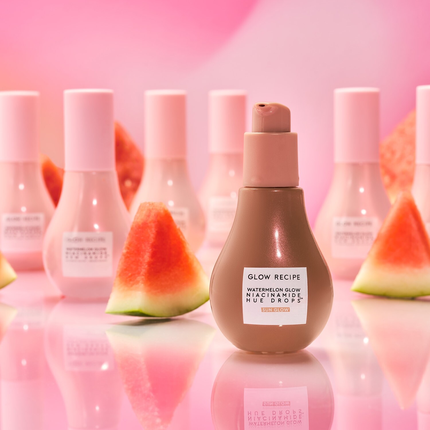 Watermelon Glow Hue DropsSérum pour le visage Gouttes teintées à la