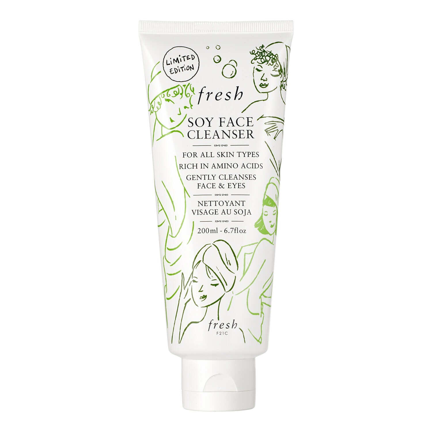 Nettoyant Visage Fresh Au Soja (Soy Face Cleanser) - Neuf, Emballage D'origine