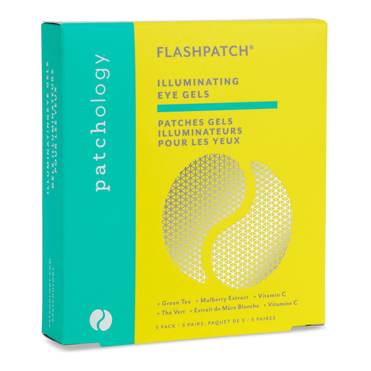 FlashPatch Illuminating Eye Gels Patches gels illuminateurs pour les