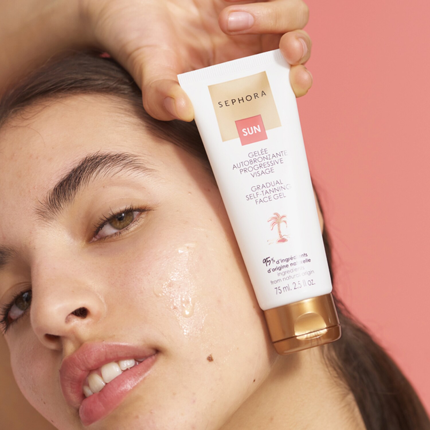 Gelée autobronzante progressive visage Autobronzant visage hâle doré