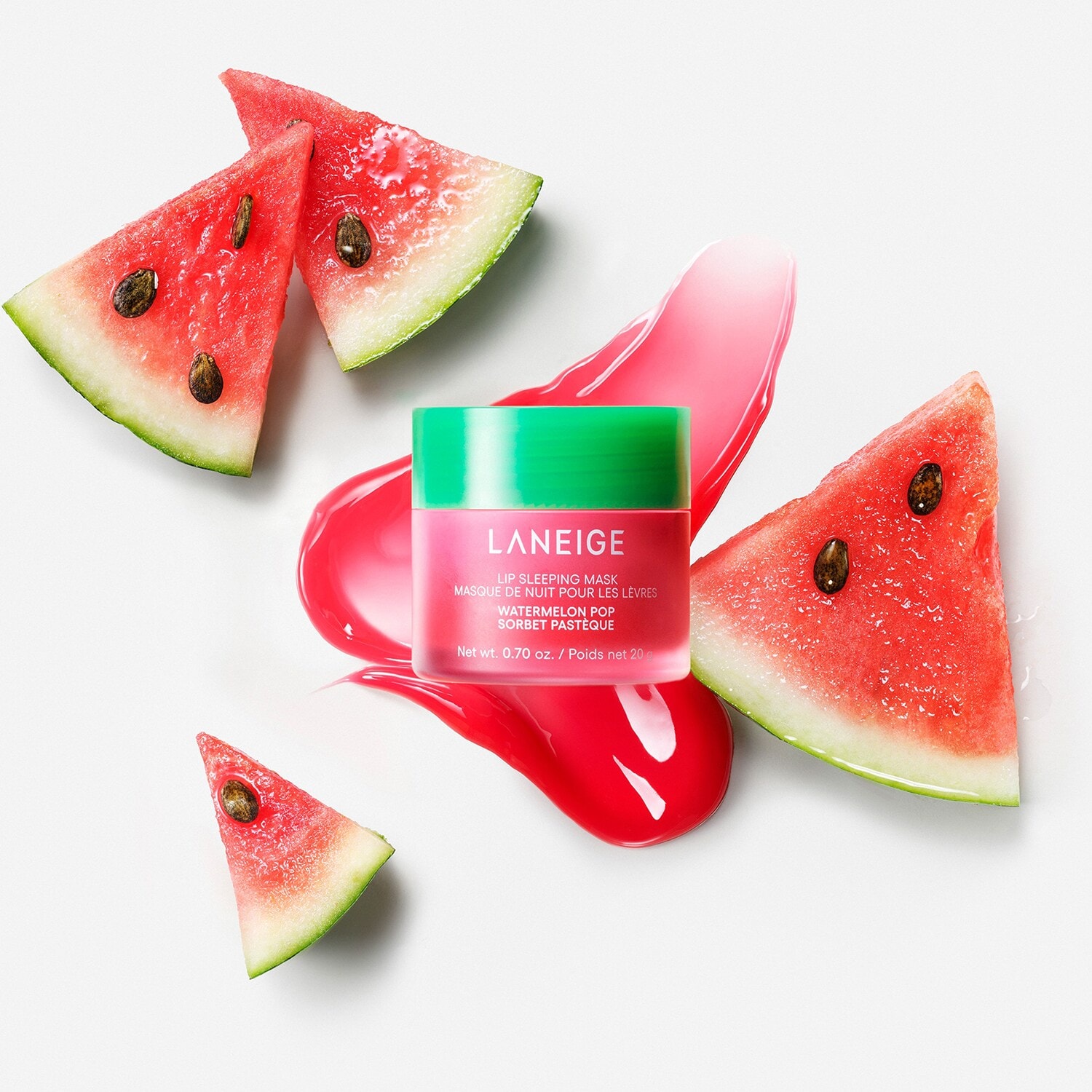 Lip Sleeping Mask Watermelon Pop Masque de nuit pour les lèvres de LANEIGE ≡ SEPHORA