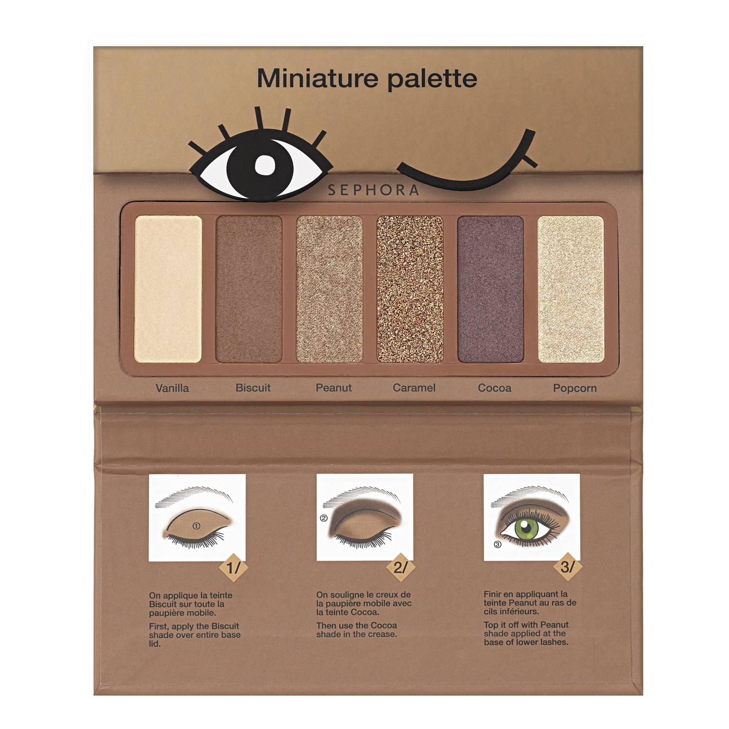 Miniature Palette Cookie Palette 6 fards à paupières de SEPHORA