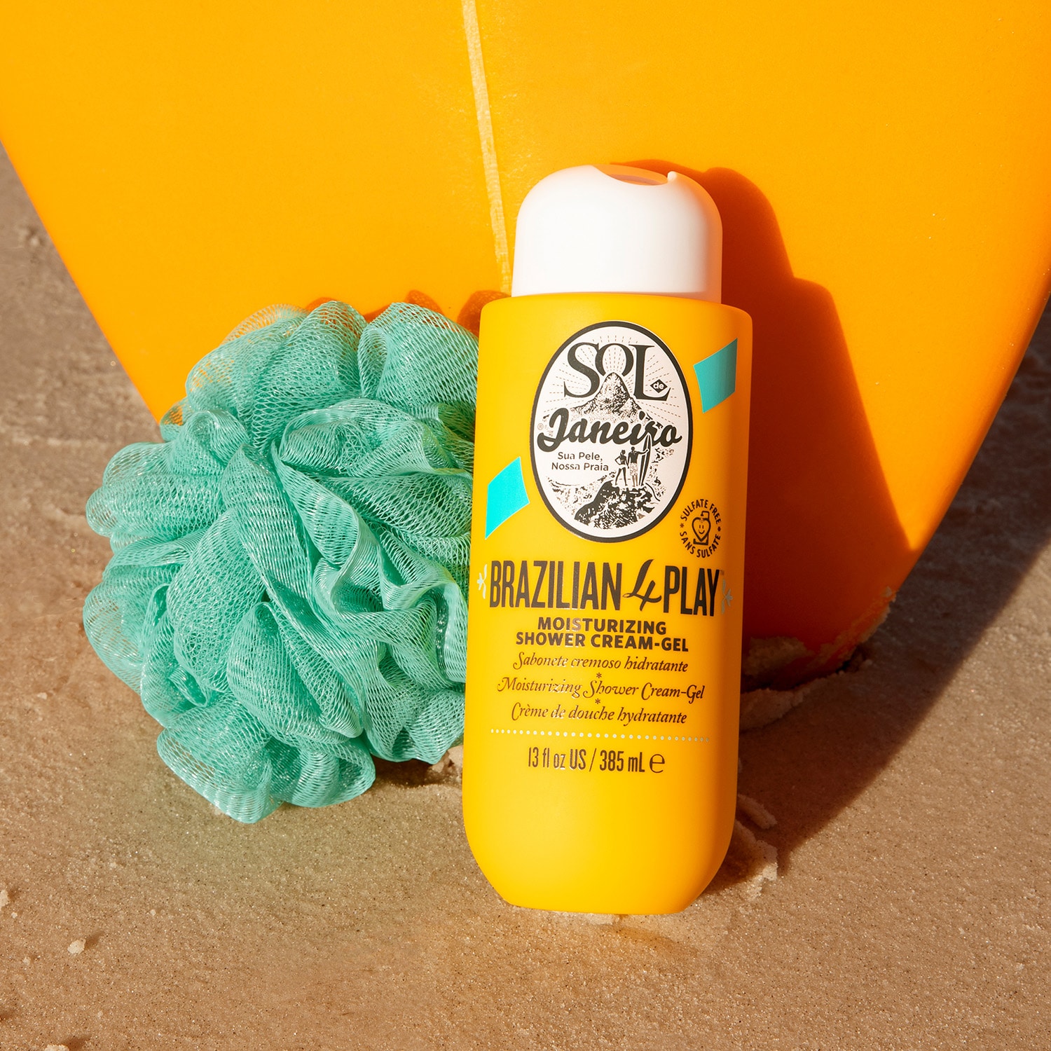 Brazilian 4 Play Moisturizing Shower CreamGel de SOL DE JANEIRO ≡