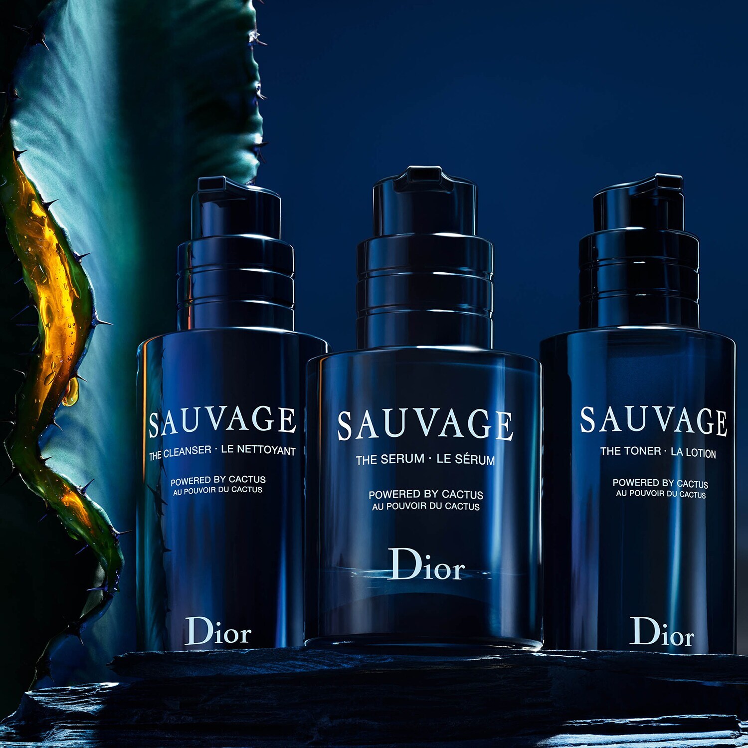 Sauvage Le Sérum Sérum visage pour homme au pouvoir du cactus de DIOR — free download