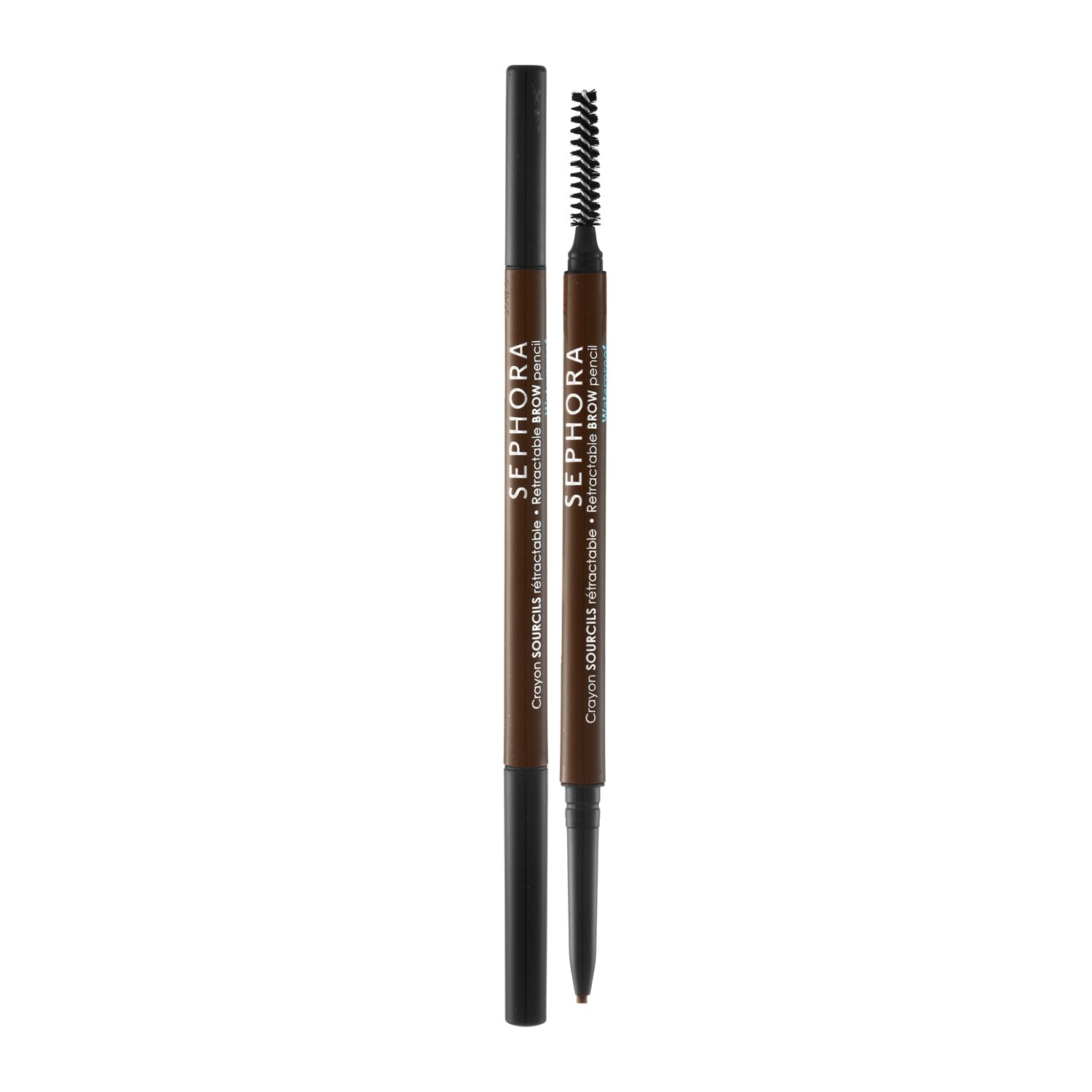 Brown Brow Set Crayon sourcils rétractable et Gel sourcils transparent de SEPHORA COLLECTION ≡