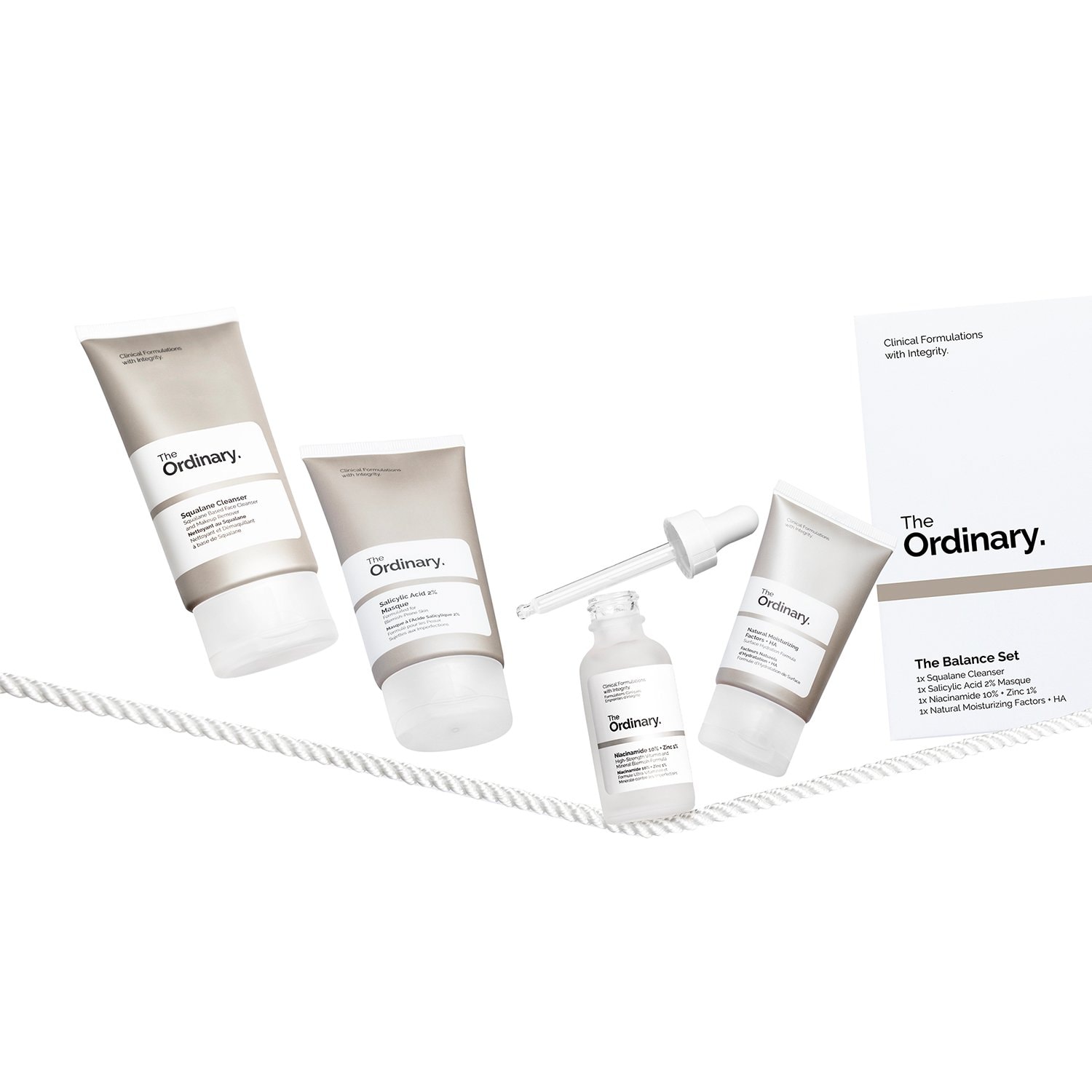 The Balance Set Coffret Soin Visage Purifiant de THE ORDINARY ≡ SEPHORA