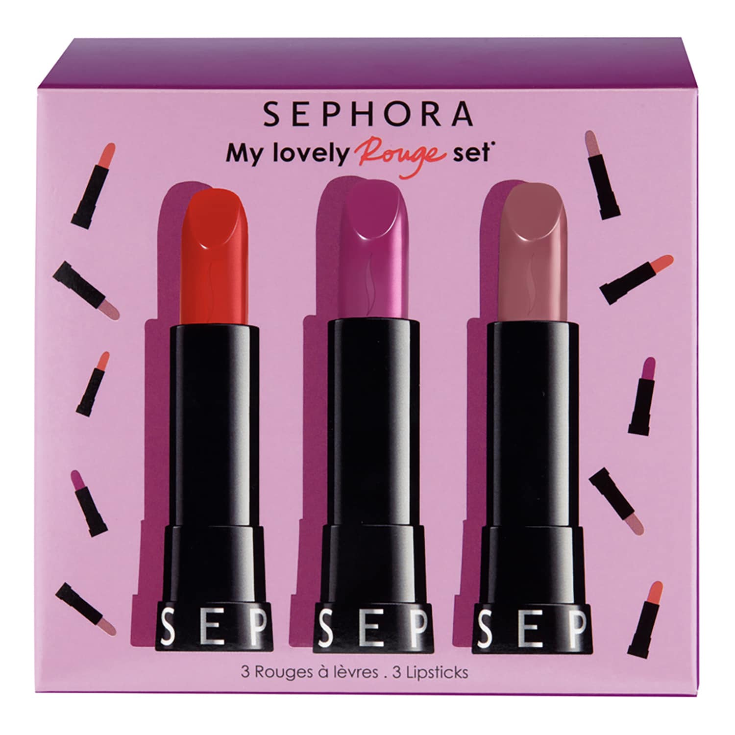 Mon adorable kit de Sephora Rouge Coffret rouge à lèvres de SEPHORA