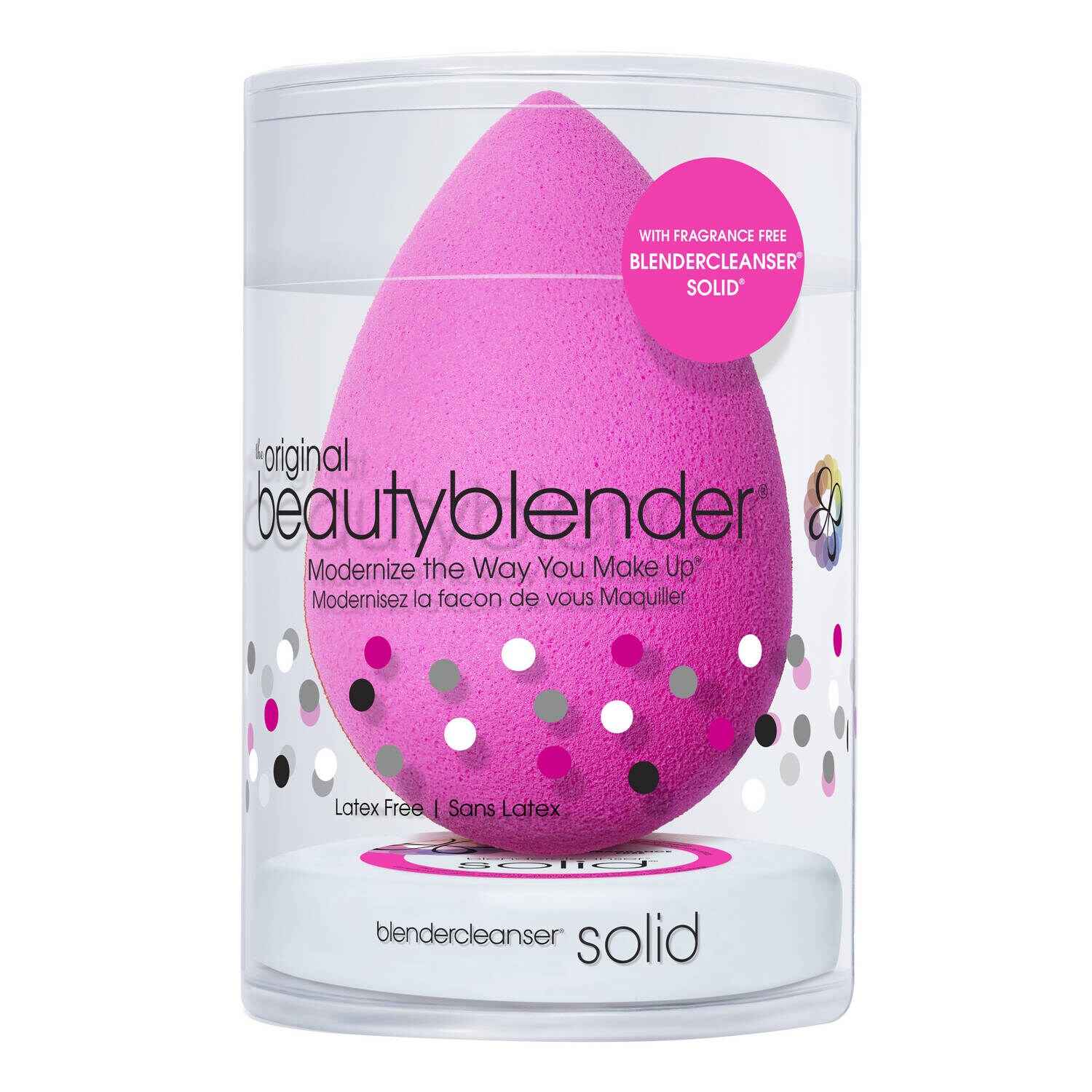 Original beautyblender & mini blendercleanser solid Coffret Beauty