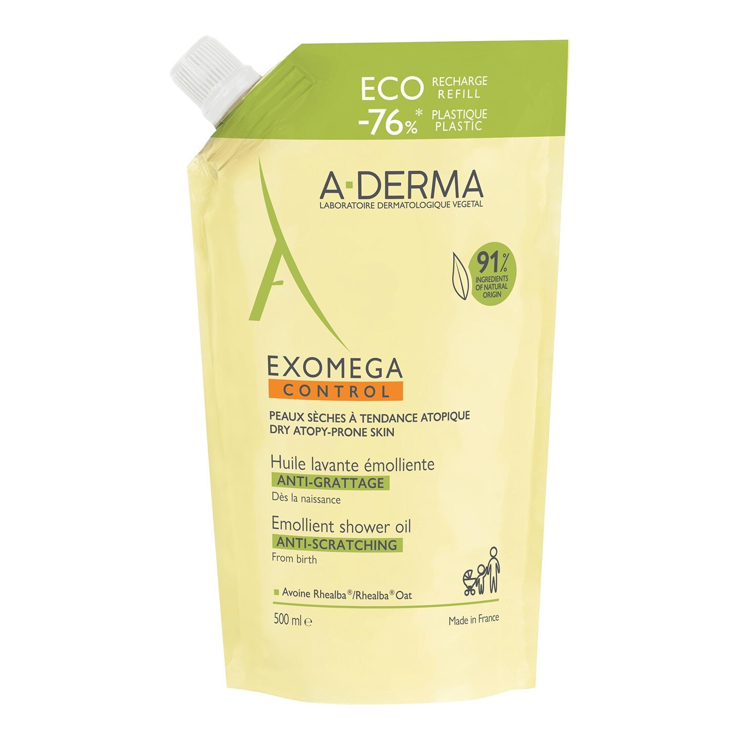 Exomega Huile Lavante Emolliente AntiGrattage Eco Recharge de A — free download