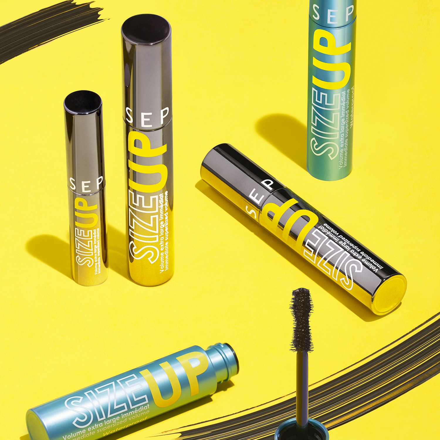 Size Up Waterproof Mascara Waterproof Volume Extra Large Immédiat
