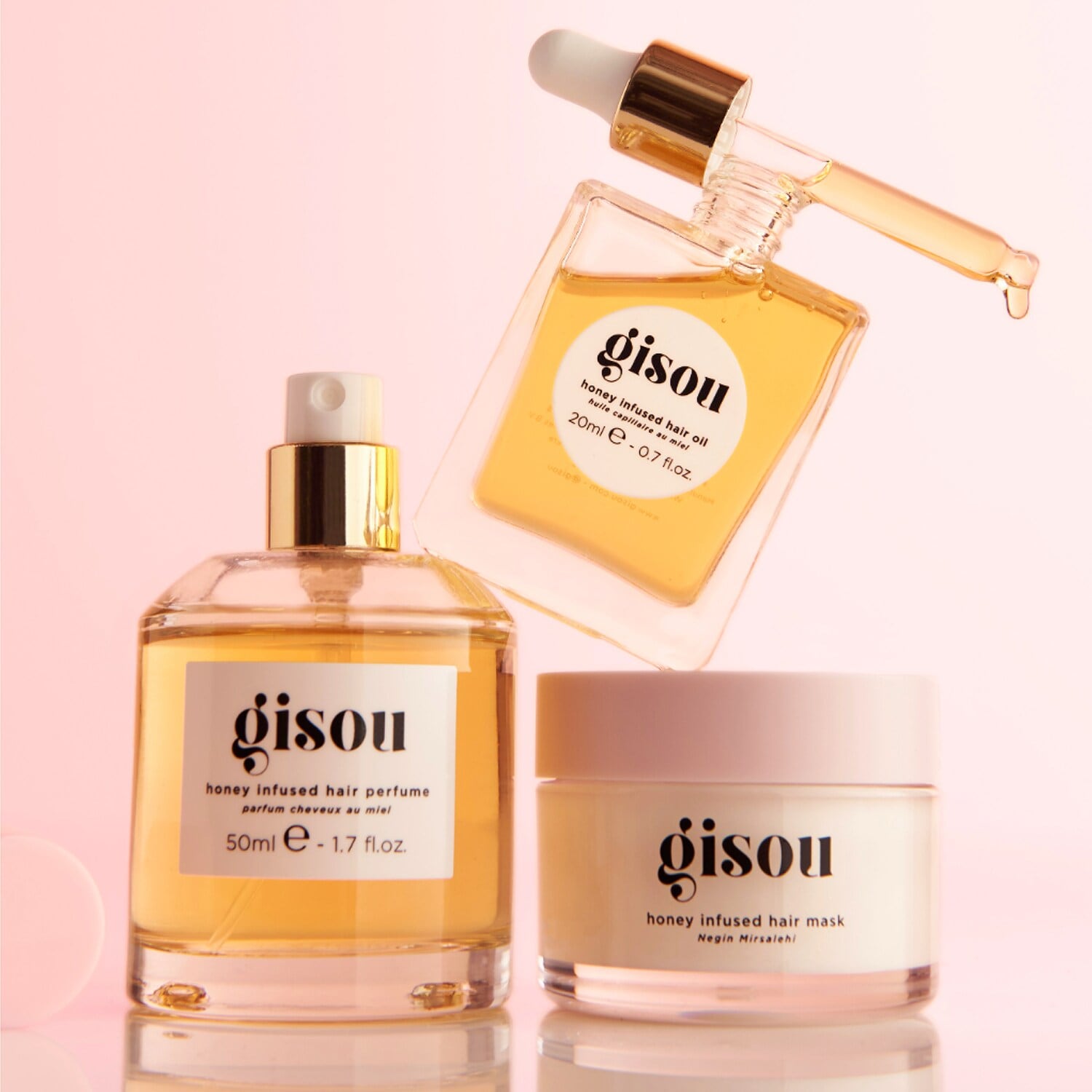 Honey Infused Heroes Set Coffret soin cheveux de GISOU ≡ SEPHORA
