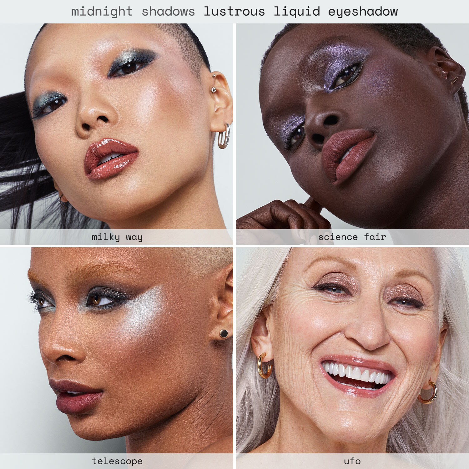 Midnight shadows Fard à paupières liquide étincelant de REM BEAUTY ≡